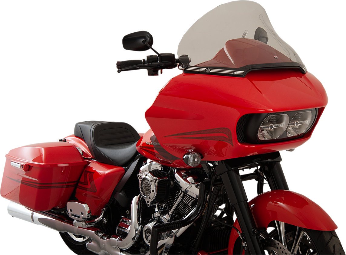 KLOCK WERKS Flare* Windshield - 15" - Tinted - FLTR KWW-01-0314