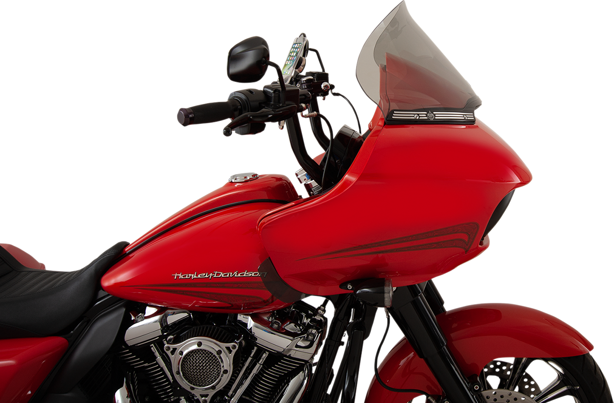 KLOCK WERKS Flare* Windshield - 12" - Tinted - FLTR KWW-01-0327