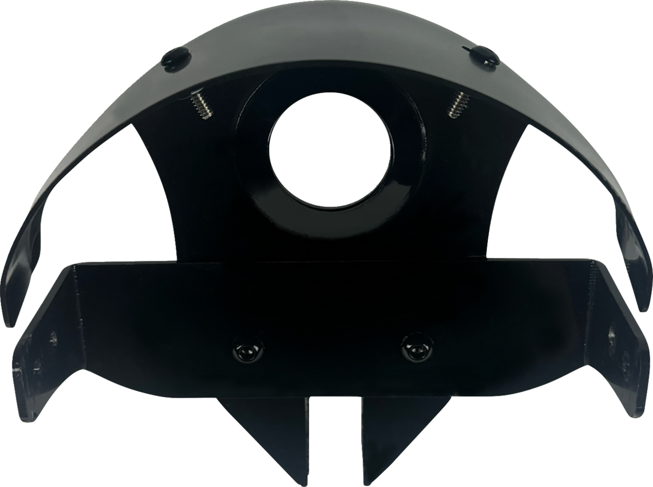 CUSTOM DYNAMICS LED Headlight - Shark Demon? - Pedestal Mount SD2-PM-W