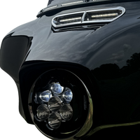 Thumbnail for CUSTOM DYNAMICS LED Headlight - Shark Demon? - Harley-Davidson? SD2-BW-W