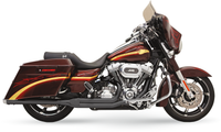 Thumbnail for BASSANI XHAUST Road Rage 2:1 Exhaust - Black FLH-737B