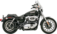 Thumbnail for BASSANI XHAUST Radial Sweeper Exhaust - Black - '86-'03 XL XL-FF12B