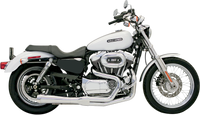 Thumbnail for BASSANI XHAUST Road Rage Exhaust - Chrome - Short - '04-'13 XL 14112J
