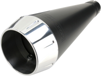 Thumbnail for BASSANI XHAUST Road Rage Exhaust - Black - Short - '04-'13 XL 14122J