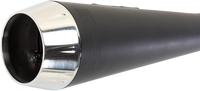 Thumbnail for BASSANI XHAUST Road Rage Exhaust - Black - Short - '06-'17 FXD 13122J