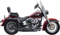 Thumbnail for BASSANI XHAUST Mega Power Exhaust - Black - Short - FXS/FLS 1S12RB