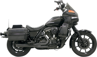 Thumbnail for BASSANI XHAUST Road Rage 2:1 Exhaust - Black - FXR 1FXRFB