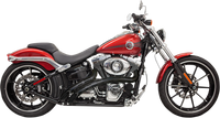 Thumbnail for BASSANI XHAUST Sweeper Exhaust - Black/Black 1SD2FBB