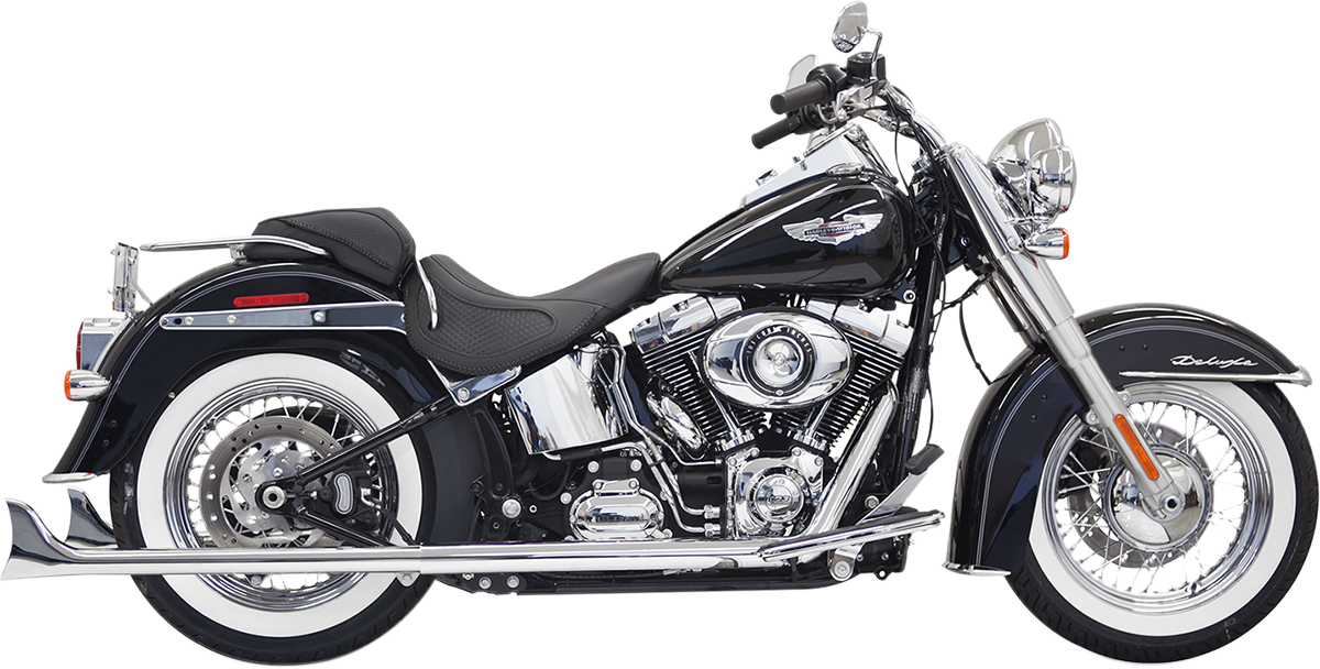 BASSANI XHAUST Fishtail Exhaust - 33" - Softail 1S26E-33