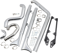 Thumbnail for BASSANI XHAUST Fishtail Exhaust with Baffle - 30