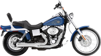 Thumbnail for BASSANI XHAUST 2:1 Exhaust - Chrome - Megaphone - Short - '91-'05 FXD 13312R