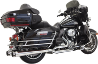 Thumbnail for BASSANI XHAUST Down Under Exhaust - Chrome - Megaphone 1F66R