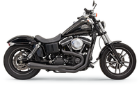 Thumbnail for BASSANI XHAUST Mega Power Exhaust - Black - FXD/FXDWG with Mid/Forward Controls 1D32RB