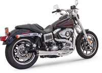 Thumbnail for BASSANI XHAUST Mega Power Exhaust - Chrome - FXD/FXDWG with Mid/Forward Controls 1D32R