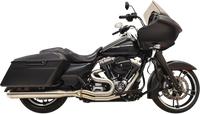 Thumbnail for BASSANI XHAUST 2:1 Exhaust - Stainless Steel - Straight Can 1F18SS