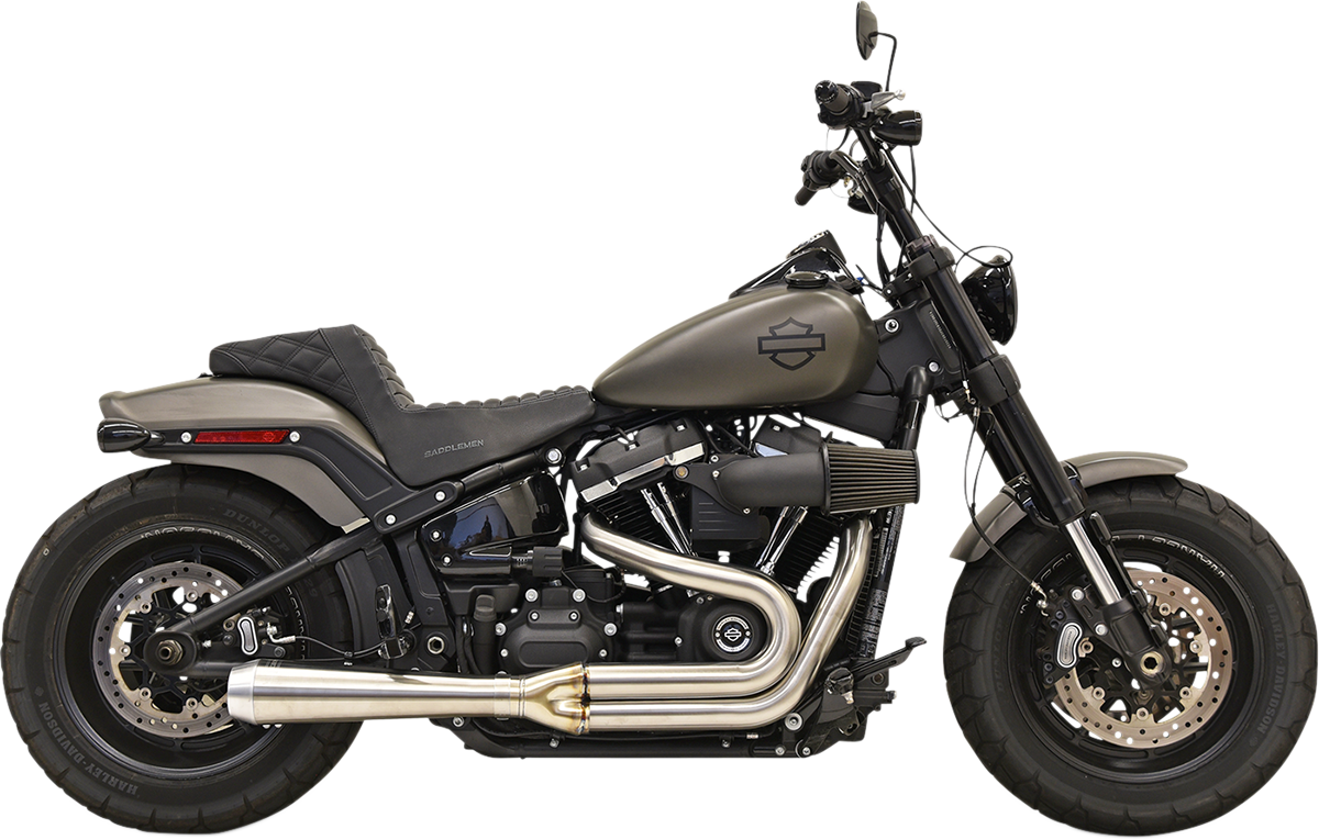 BASSANI XHAUST 2-into-1 Road Rage Exhaust System - Stainless Steel 1S92SS