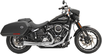 Thumbnail for BASSANI XHAUST 2-into-1 Road Rage Exhaust System - Chrome 1S81R