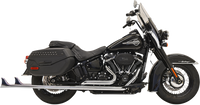 Thumbnail for BASSANI XHAUST Fishtail Exhaust without Baffle - 39