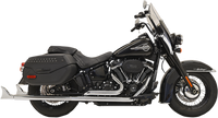 Thumbnail for BASSANI XHAUST Fishtail Exhaust with Baffle - 33