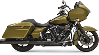Thumbnail for BASSANI XHAUST DNT Straight Can Mufflers for FL - Black 1F72DNT5B