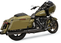 Thumbnail for BASSANI XHAUST DNT Megaphone Muffler - Black/Black 1F572DNT5B