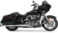 Thumbnail for BASSANI XHAUST Megaphone Mufflers - Chrome/Black - FL 1F572R