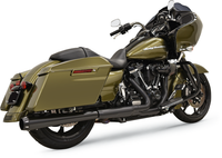 Thumbnail for BASSANI XHAUST 2:1 Muffler - Black - Megaphone 1F17RB