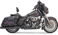 Thumbnail for BASSANI XHAUST Down Under Headpipes - Black 11425A