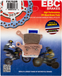 Thumbnail for Brake Pads Fa752r Sintered R Series