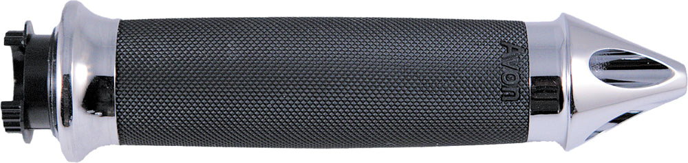 Superbike Custom Contour Grips Spike Chrome