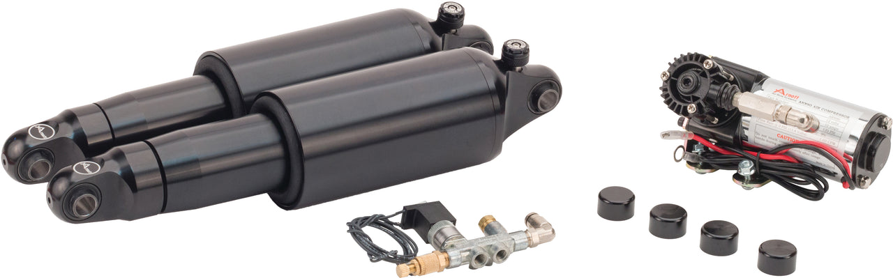 Air Shocks Fox Series Blk Vrod W/Rebound