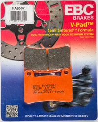 Thumbnail for Brake Pads Fa658v Semi Sintered V Series