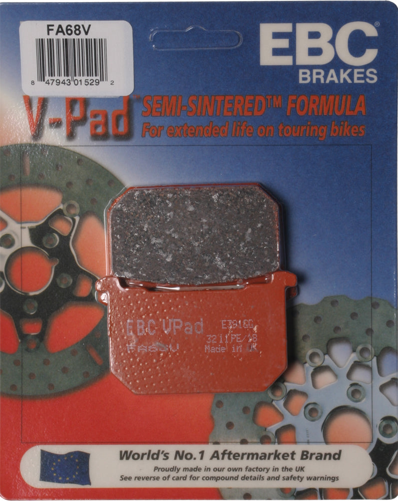 Brake Pads Fa68v Semi Sintered V Series