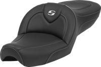 Thumbnail for SADDLEMEN Roadsofa* Seat - without Backrest - Carbon Fiber - XL '79-'03 879-03-185