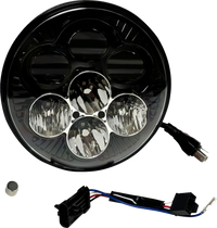 Thumbnail for CUSTOM DYNAMICS Headlight - Shark Demon? - LED - Color Changing SD2-7-14