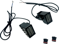 Thumbnail for CUSTOM DYNAMICS Turn Signals - LED - Rear - Black - Smoke Lens CD-RTS-18ST-B