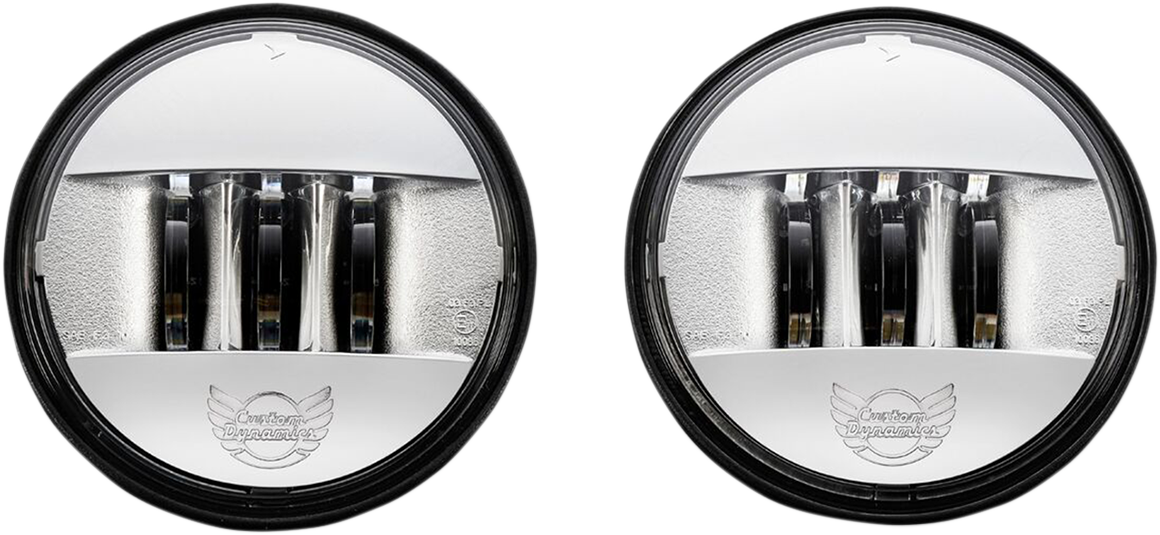 CUSTOM DYNAMICS ProBEAM? Passing Lamps Chrome PB-45-C