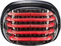 Thumbnail for CUSTOM DYNAMICS Taillight - with License Plate Illumination Window - Smoke PB-TL-SBW-S