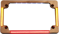 Thumbnail for CUSTOM DYNAMICS License Plate Frame - Chrome TF04-C