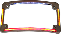 Thumbnail for CUSTOM DYNAMICS License Plate Frame - Radius - Chrome TF05-C
