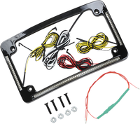 Thumbnail for CUSTOM DYNAMICS License Plate Frame - Radius - Black TF05-B