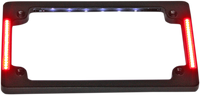 Thumbnail for CUSTOM DYNAMICS License Plate Frame with LED - Flat - Black TF07-B