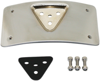 Thumbnail for CUSTOM DYNAMICS Radius License Plate Mount - Chrome CD-PFM-C