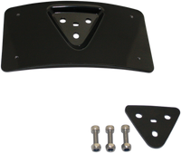 Thumbnail for CUSTOM DYNAMICS Radius License Plate Mount - Black CD-PFM-B
