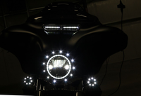Thumbnail for CUSTOM DYNAMICS Fairing Vent Trim - White CD-VENT-TF-KIT