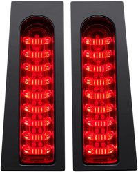 Thumbnail for CUSTOM DYNAMICS ProBEAM Fillerz Lights - Red - Gloss Black PB-FILL-R-B