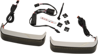 Thumbnail for CUSTOM DYNAMICS Saddlebag Sequential LED Lights - '09-'15 CVO - Chrome/Smoke CD-SBSEQ-SS8-CS