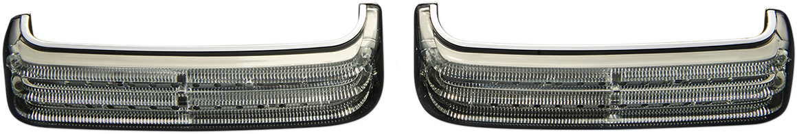 CUSTOM DYNAMICS Saddlebag Lights - BCM - Chrome/Smoke PB-SB-BCM-CS