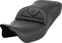 Thumbnail for SADDLEMEN Roadsofa* Seat - without Backrest - Tuck-n-Roll - FL '08-'23 808-07B-20200