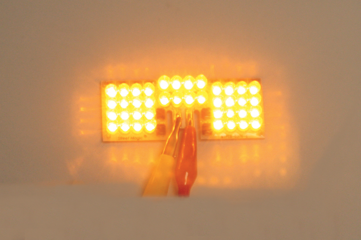 CUSTOM DYNAMICS LED Fender Tip Boards - Amber GEN-FT-A